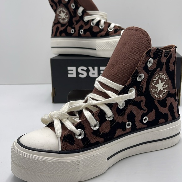 Converse WMNS CTAS LIFT HI BEAR NAP/BLACK/EGRET A12351C Platforms Sneakers - Picture 14 of 16